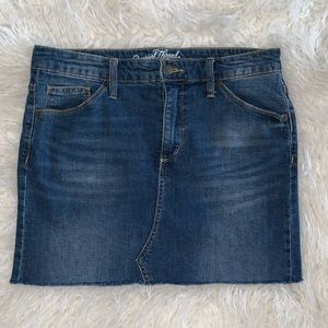 Mini Denim Skirt